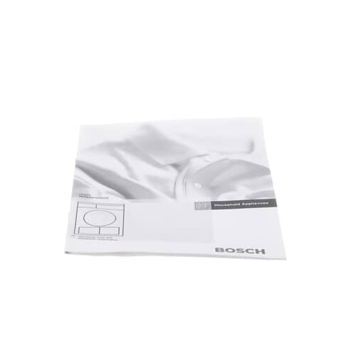 Bosch Part# 00539074 Instruction Manual - Genuine OEM