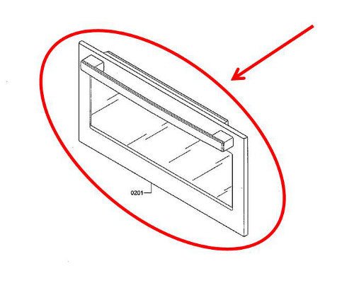 Bosch Microwave Door HMB50152UC/05