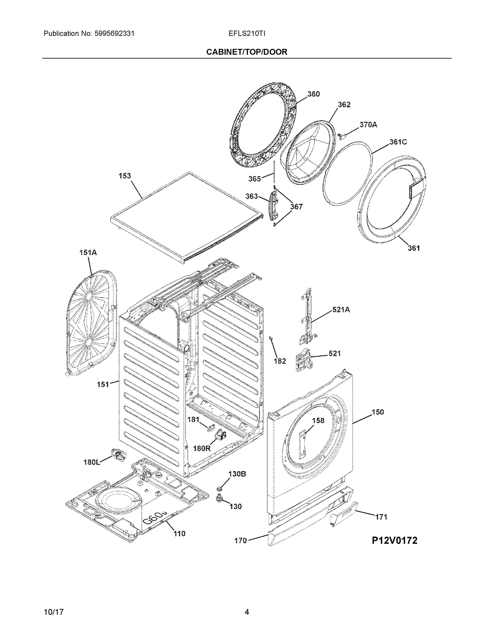 Electrolux Door Lock 808455304