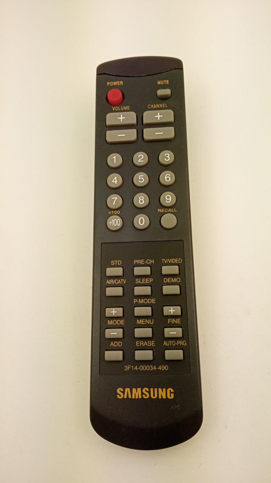 Samsung Remote Control - 3F14-00034-4