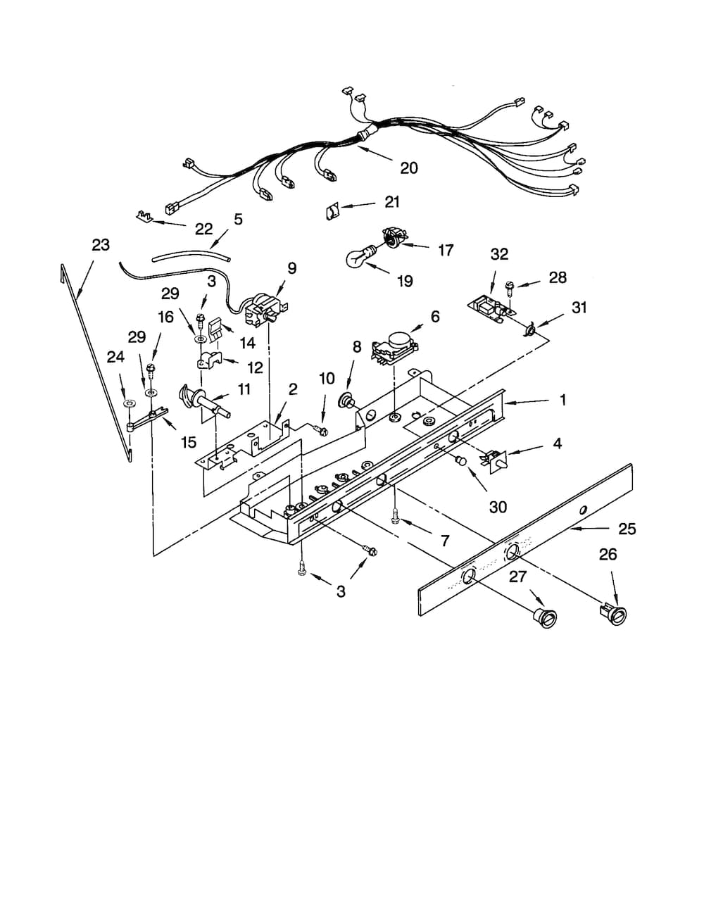 Whirlpool Cold Control Thermostat WP2198202