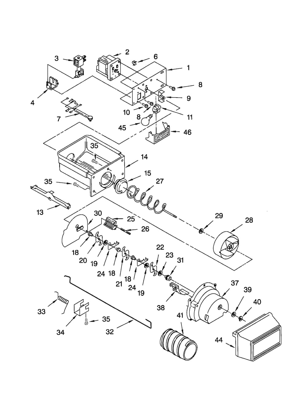 Whirlpool Ice Dispenser Solenoid WP2152713