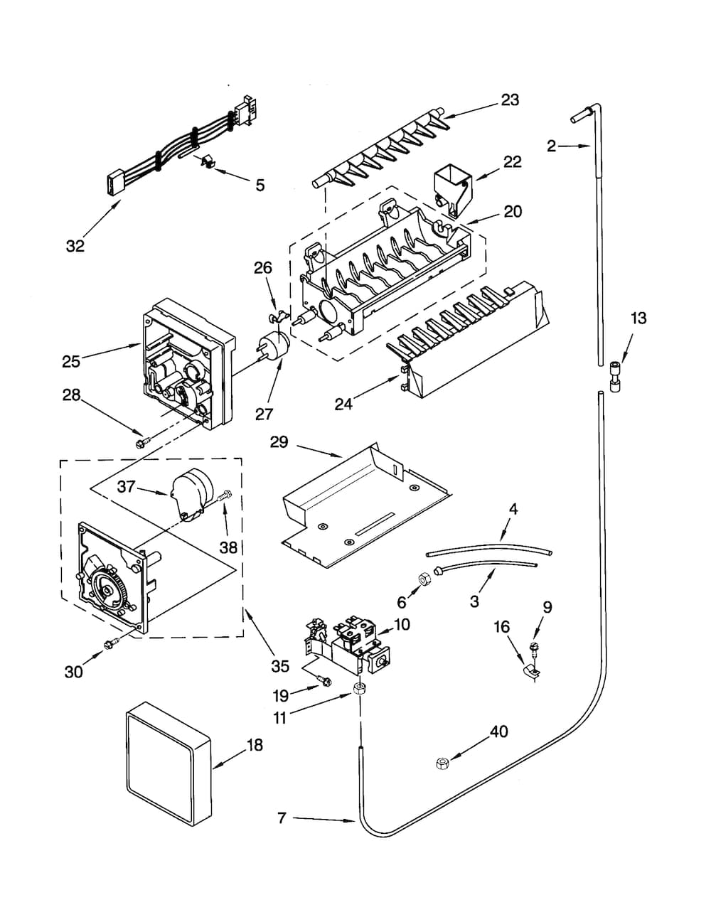 Whirlpool Connector WP2198677