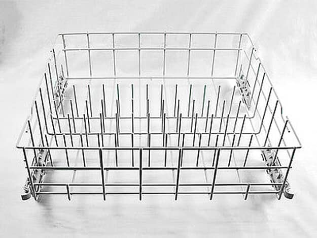 Whirlpool Dishwasher Complete Lower Dishrack Assembly (w/wheels) WDT970SAHZ0