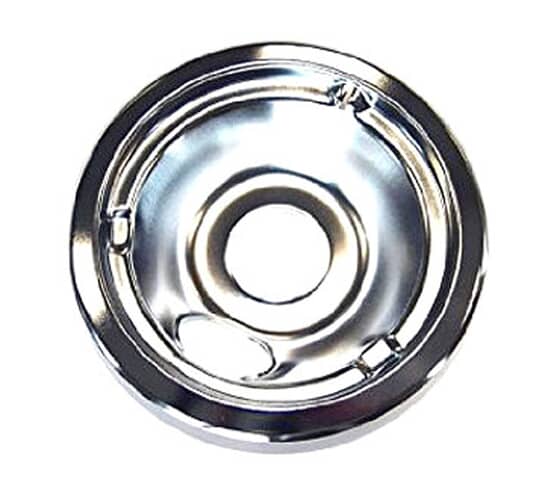 GE Burner Drip Bowl (6 in, Chrome) JBS23BY1WH