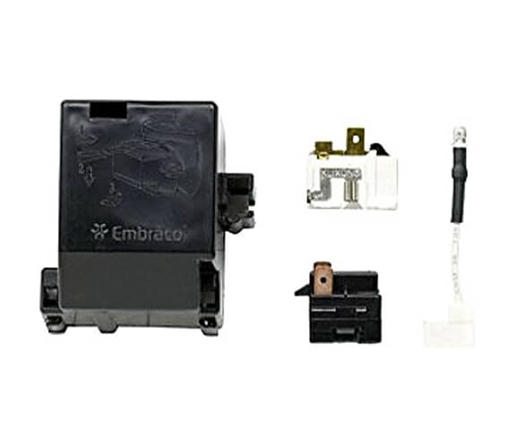 Whirlpool Refrigerator Compressor Overload and Relay Kit 12002782
