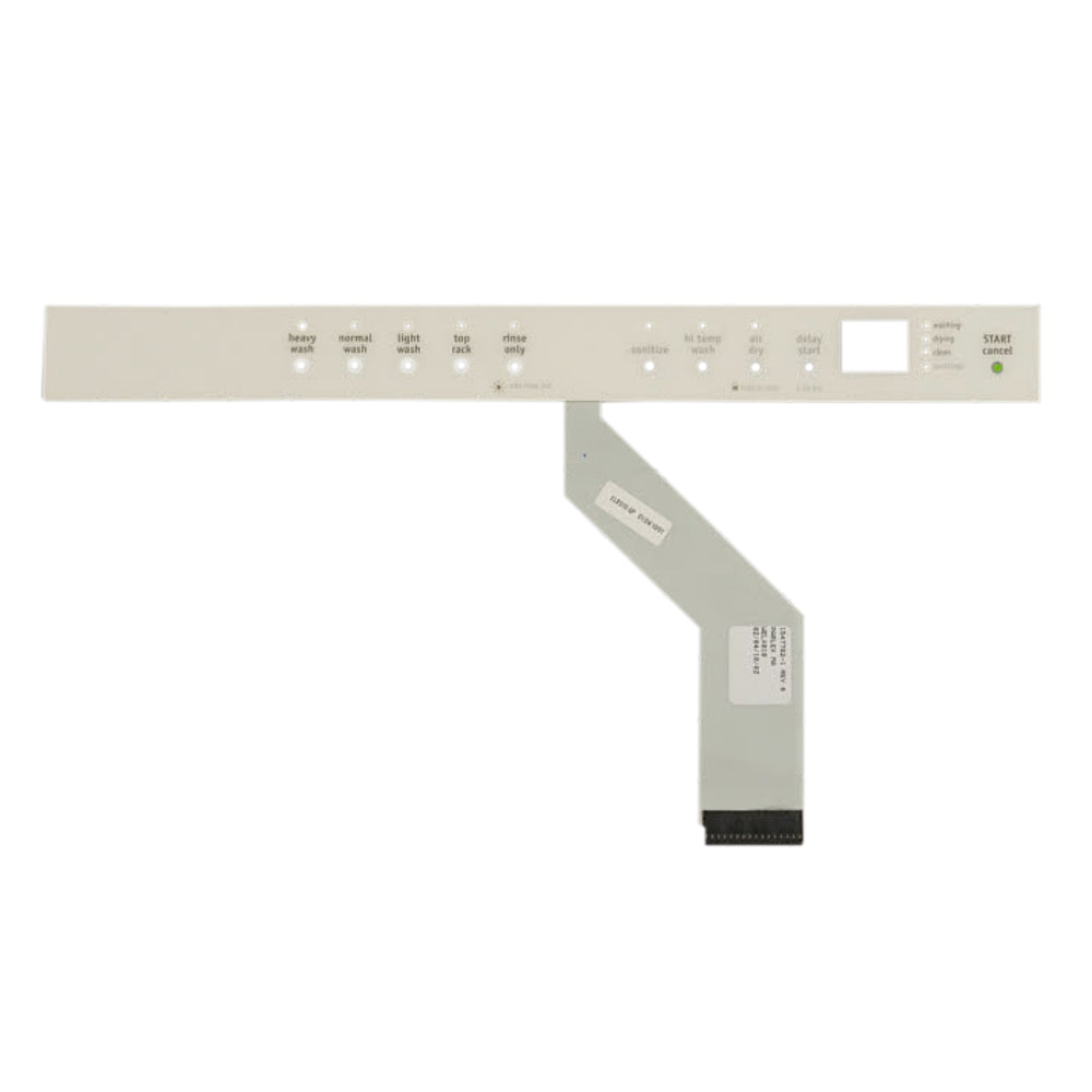 Electrolux Insert,Control Panel,White,W/S - 154778201