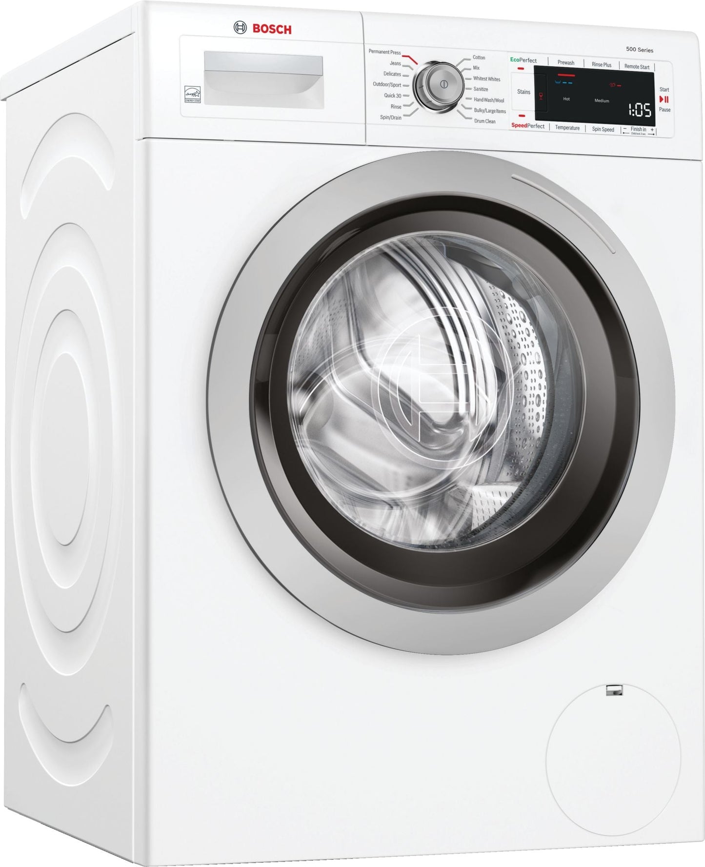 Bosch WAW285H1UC/26 500 Series Compact Washer 24'' 1400 Rpm