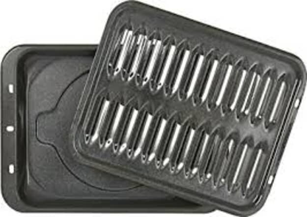 GE Oven Broiler Pan Set (Large 17 in. x 13 in.) JTP45WA4WW