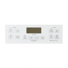GE Touchpad Control Panel - White WB56X38146