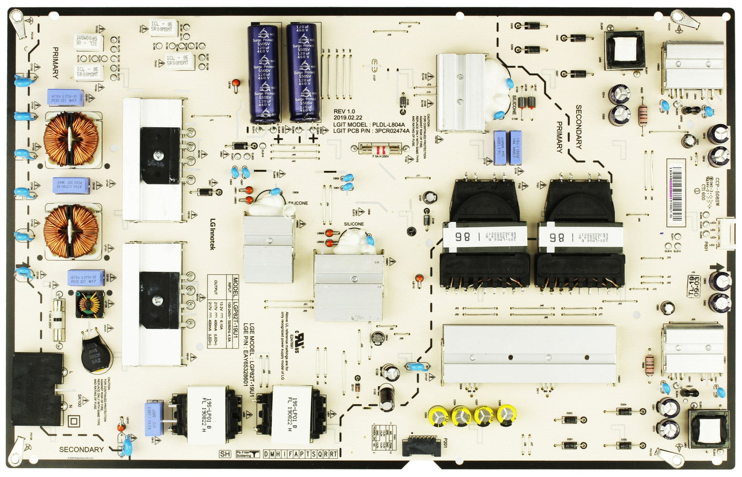 LG Part# EAY65328601 Power Supply Assembly - Genuine OEM