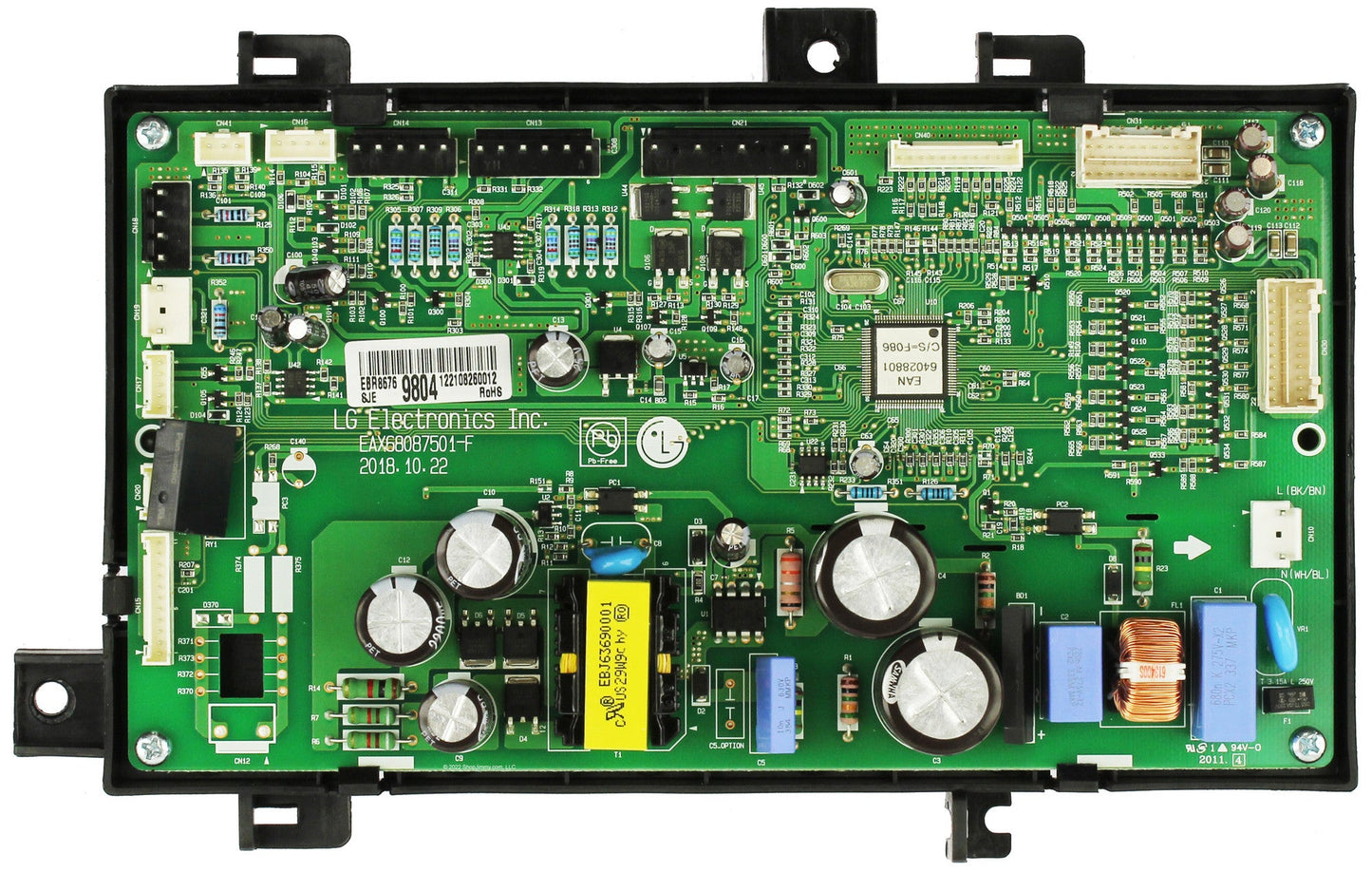 LG Part# EBR86769804 Main Power Control Board Assembly - Genuine OEM
