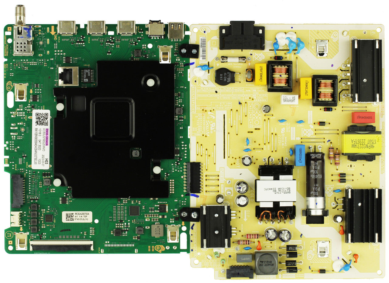 Samsung Part# BN96-56840A Main Power Control Board Assembly - Genuine OEM