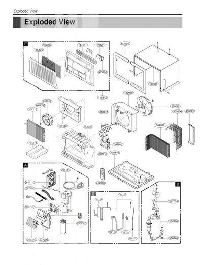LG Ac Motor - 4681A20041N