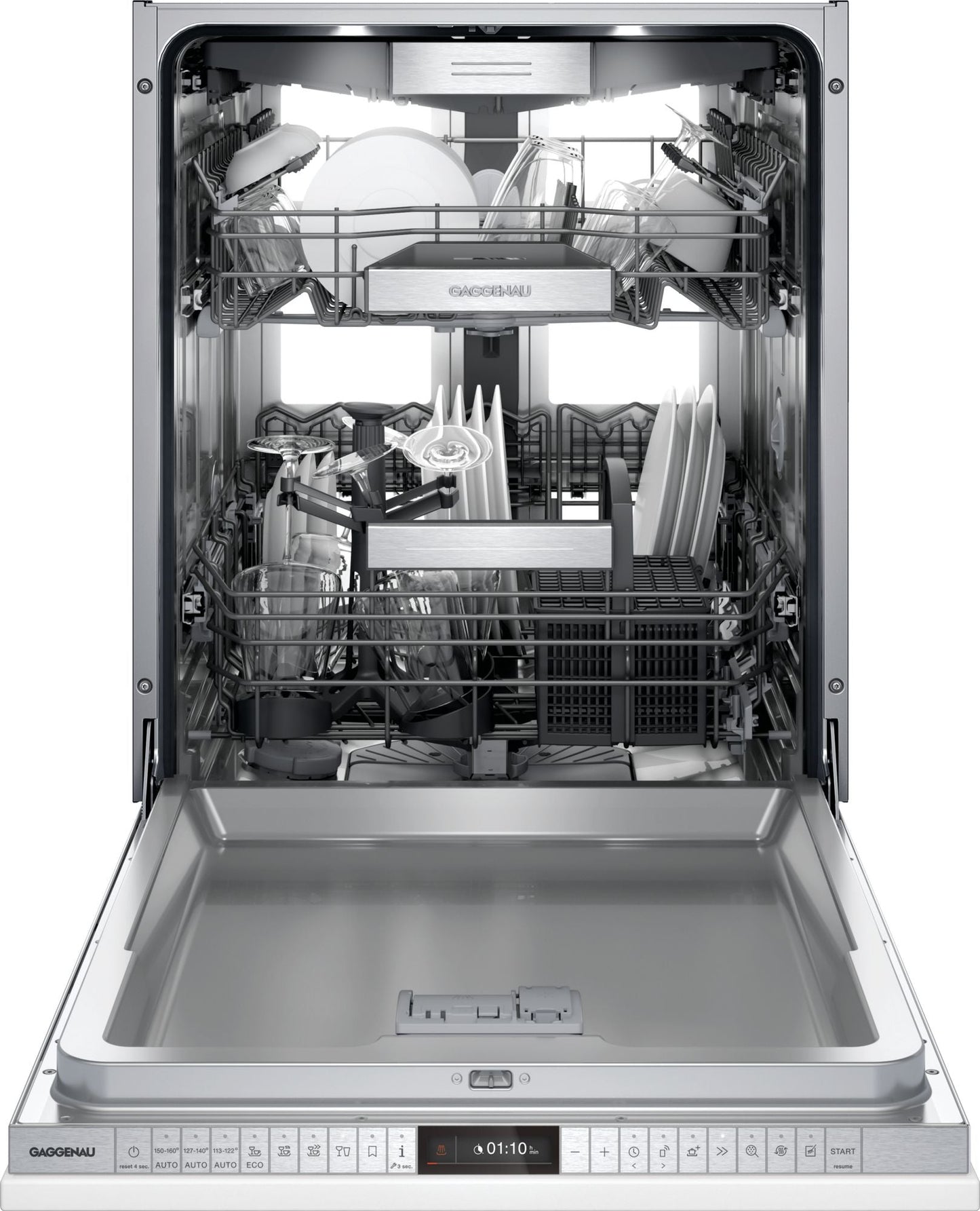 Bosch DF481701/01 400 Series Push-To-Open Dishwasher, Tall Tub