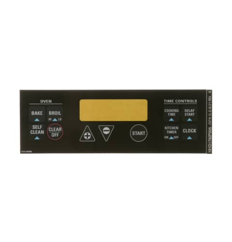 GE Touchpad Control Panel (Black) JDP36BW3WH
