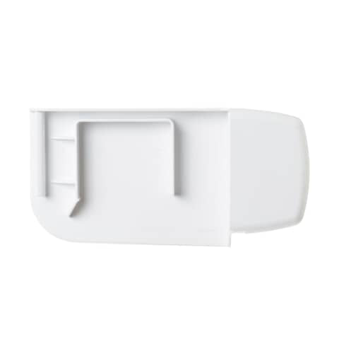 GE Part# WR02X10792 Door Shelf End Cap (OEM) Left