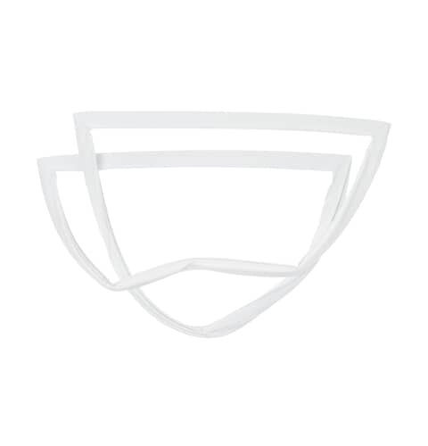 GE Part# WR24X10087 Freezer Door Gasket (OEM) White