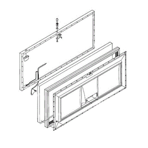 Electrolux Lid,White - 216032414