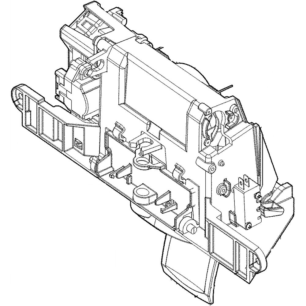 Electrolux Refrigerator Dispenser Switch And Lever Assembly - 242270107