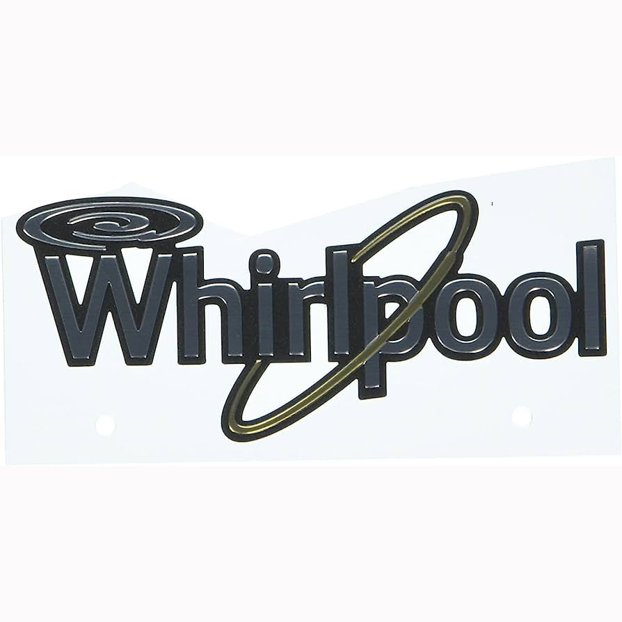 Whirlpool Part# W10190723 Nameplate (OEM)