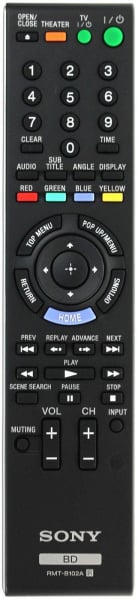 Sony Remote Control (Rmt-B108P) - 1-487-684-11