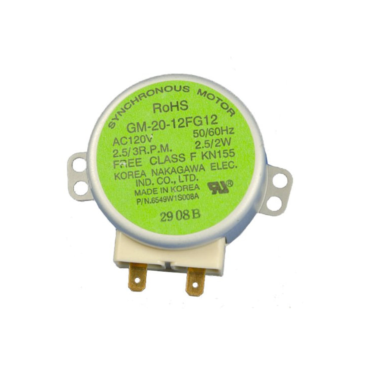 LG Part# 2B72754J Turntable Stirrer Motor - Genuine OEM