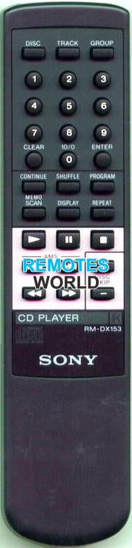 Sony Remote Control Assembly - RM101