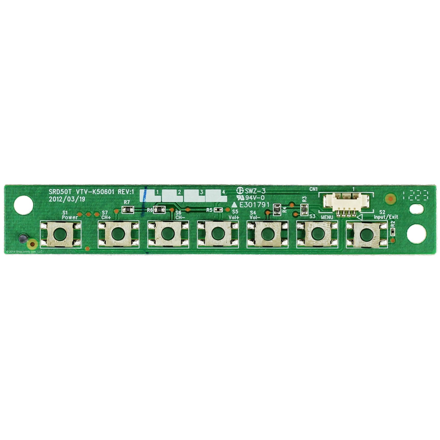 Toshiba Part# 75030183 Pc Board Assembly, Key, 454C3l51l0 (OEM)