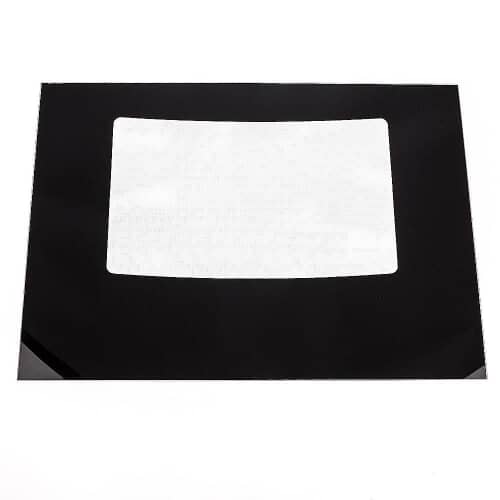 Frigidaire Part# 316427001 Glass Outer Oven Door Panel (OEM) Black, 29.5 X 21in