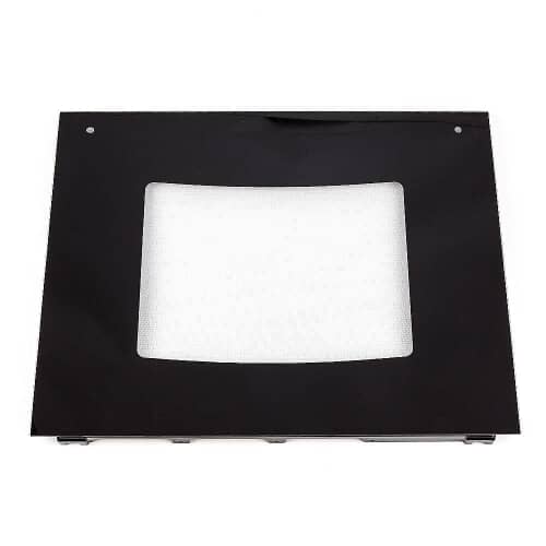 Frigidaire Part# 318261355 Outer Door Glass-Panel (OEM) Black