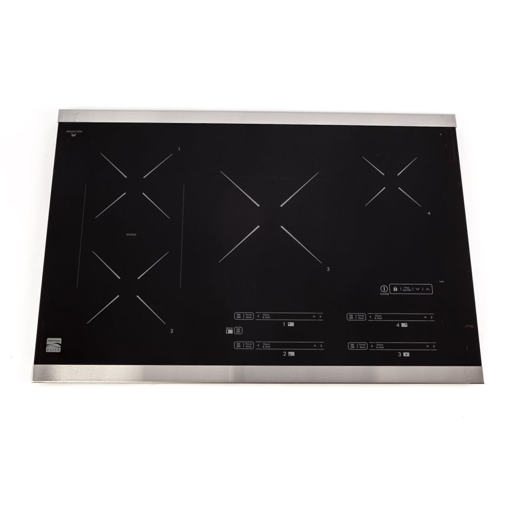 Electrolux Main Top Assy,Glass,Black/Stai - 318935204