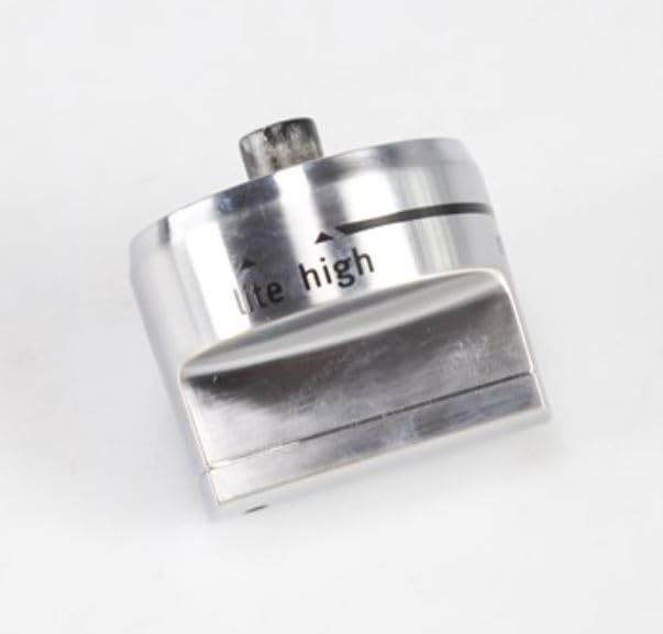 Maytag MGR6600FW0 Range Surface Burner Control Knob (Stainless)