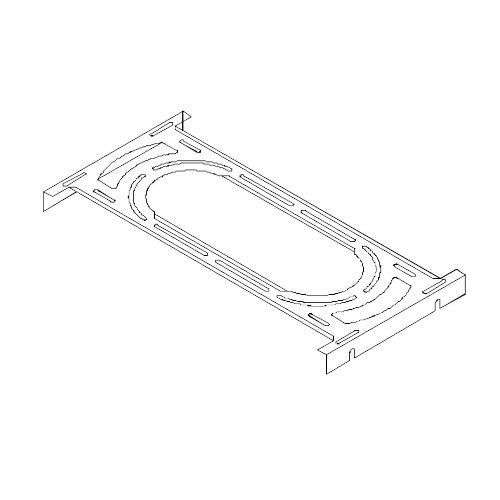 Dacor Heat Channel,Frame,B - 36568BP