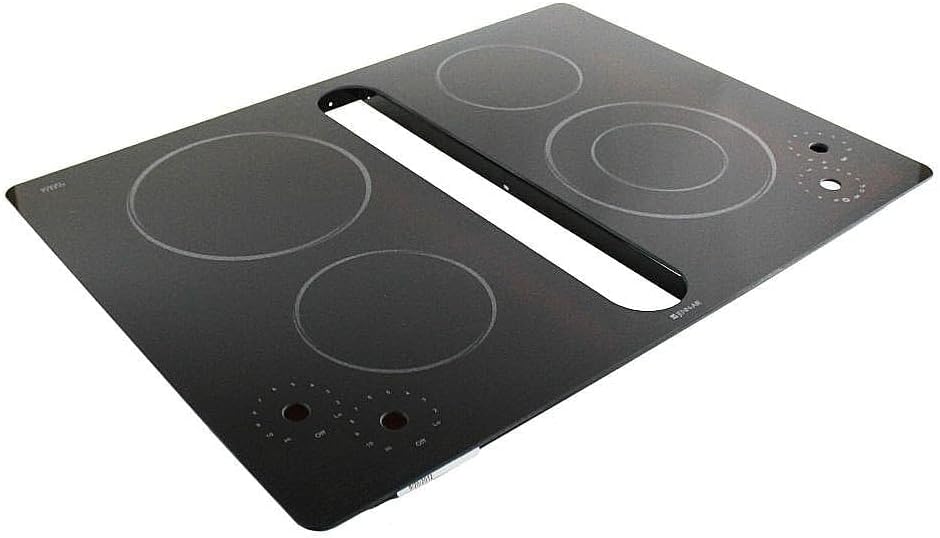 Whirlpool JED8430BDB18 Black Glass Cooktop