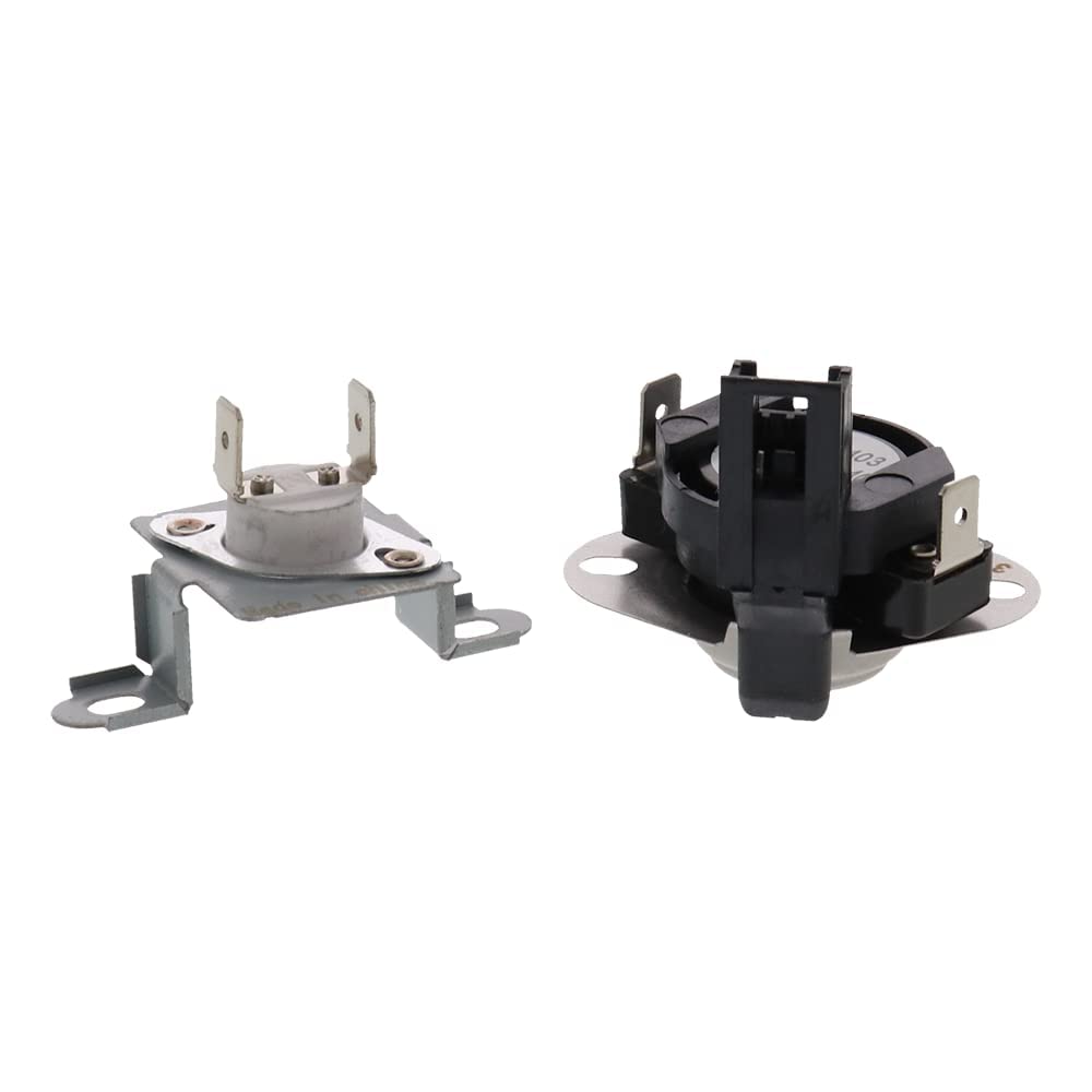 Whirlpool Dryer Thermal Cut Off Kit (Thermal Fuse and High Limit Thermostat) WED75HEFW0