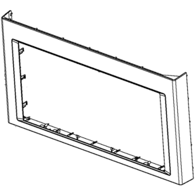 Whirlpool Part# W10688547 Door (OEM) Outer