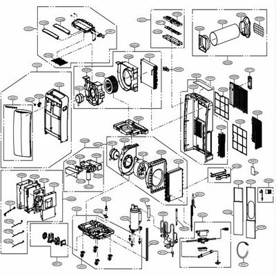 LG Part# COV33365405 Outsourcing Front Panel Assembly - Genuine OEM
