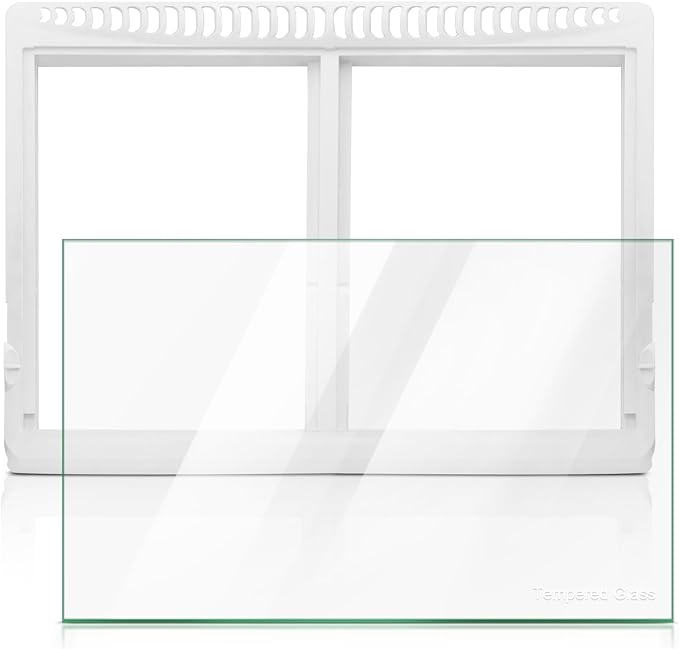Frigidaire Refrigerator Crisper Drawer Cover Glass 240350608
