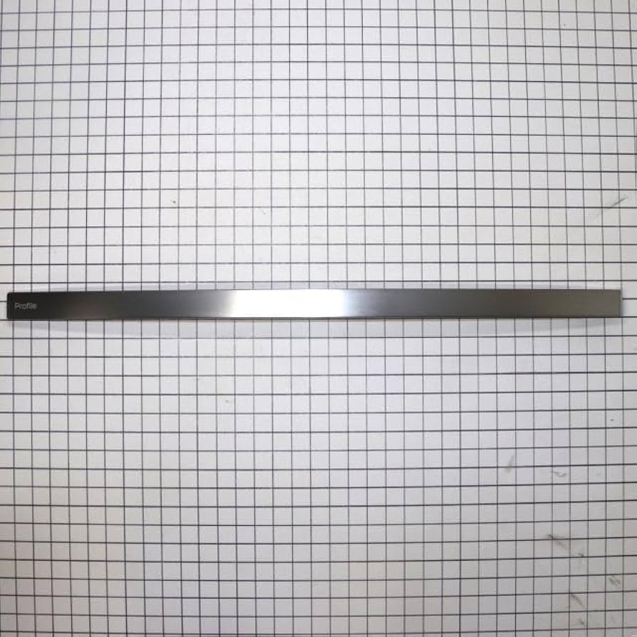 GE Drawer Handle - Stainless WR12X31906