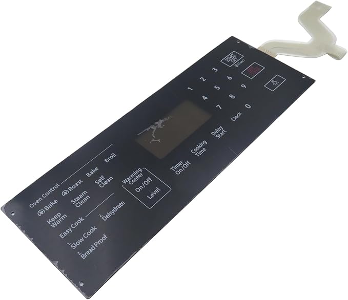 Samsung Electric Range - Oven/Stove Touchpad Control Panel Overlay - Black NE59M4320SS/AA