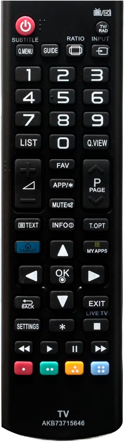 Lg Remote Controller Assembly - AKB73715646
