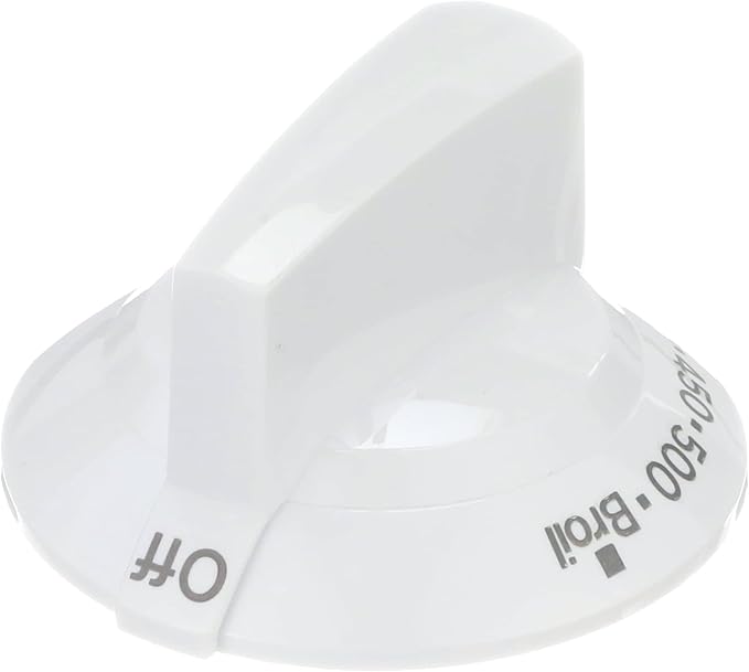 GE Range - Oven/Stove Temperature Control Knob (White JGBS30DEK5WW