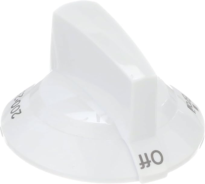 GE Range - Oven/Stove Temperature Control Knob (White JGBS30DEK5WW