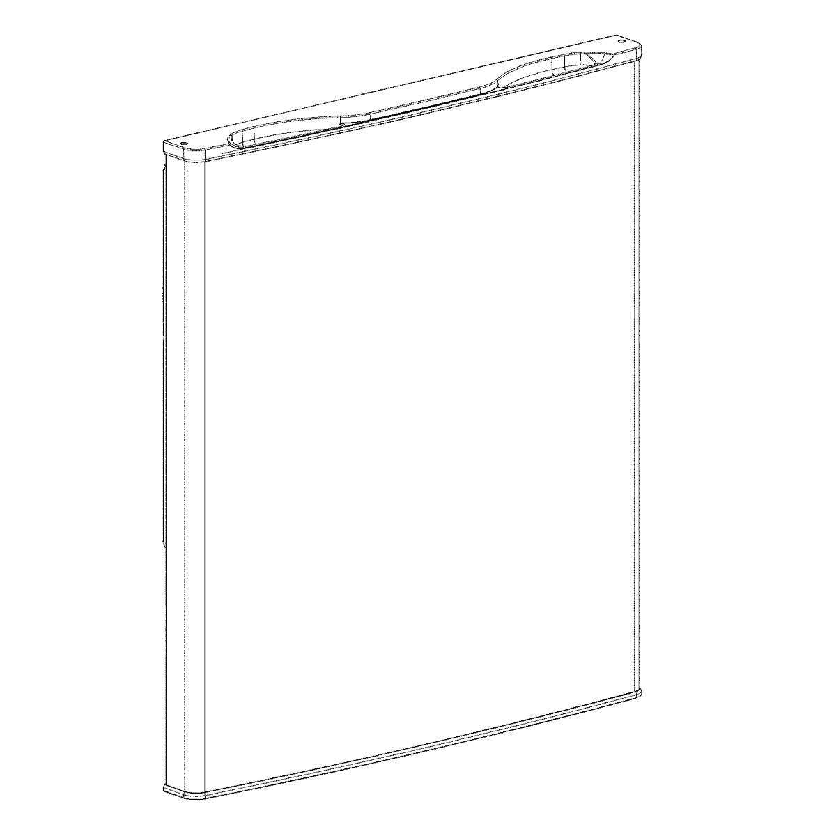 Electrolux Door,Refrigerator,Stainless - 5304503916