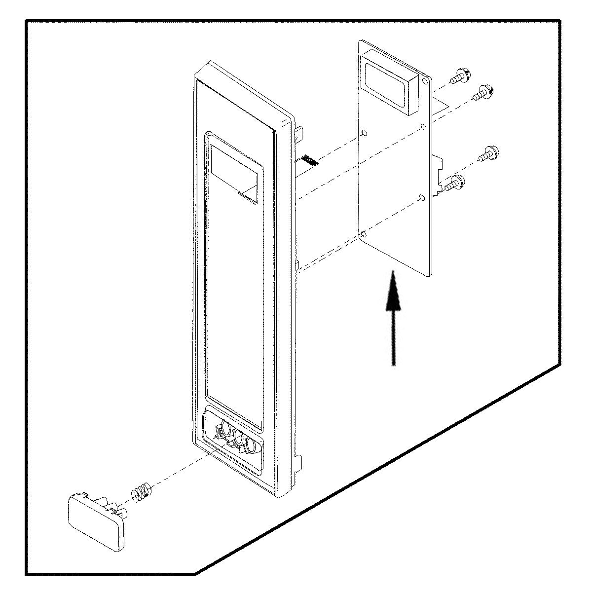 Electrolux Control Board,Assembly,Microwa - 5304516270