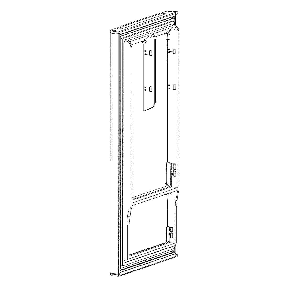 Electrolux Door Assembly,Refrigerator,Sta - 5304518567