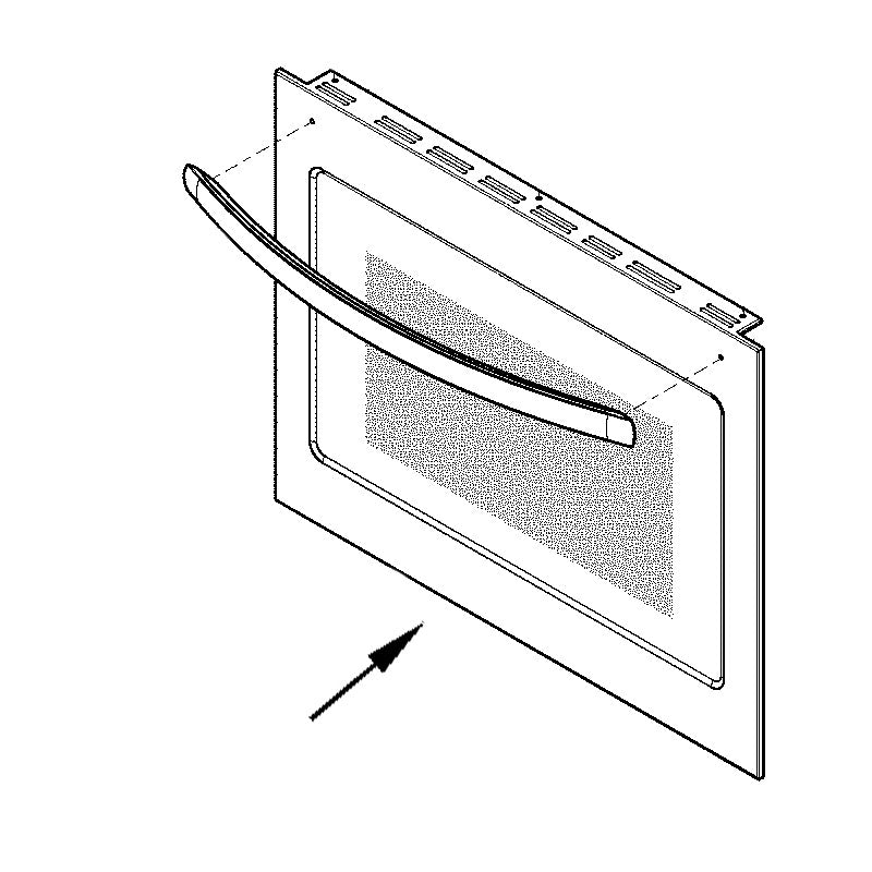 Electrolux Door Assembly,Outer,Stainless/ - 5304518940