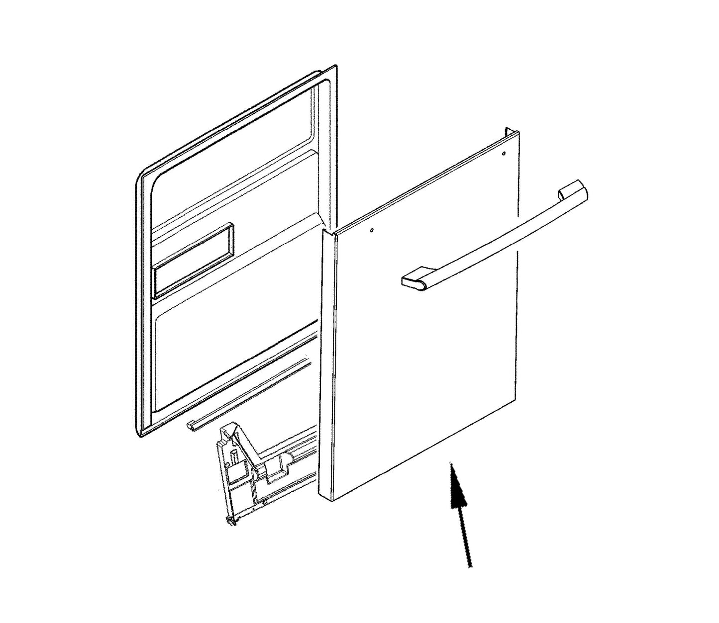 Electrolux Door-Complete - 5304520301