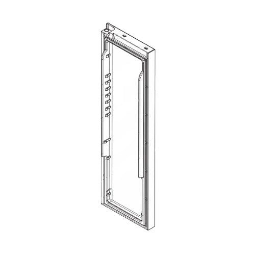 Electrolux Door Assembly,Fresh Food,Stain - 5304527285